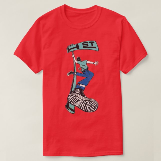 H-skateboard-design T Shirt (Design framsida)