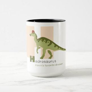 H som Hadrosaurus Mugg