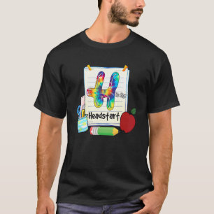 H Tie Dye är avsett för första dagen för huvudstar T Shirt