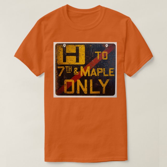 H till endast 7:e-ampullen 1 t shirt (Design framsida)