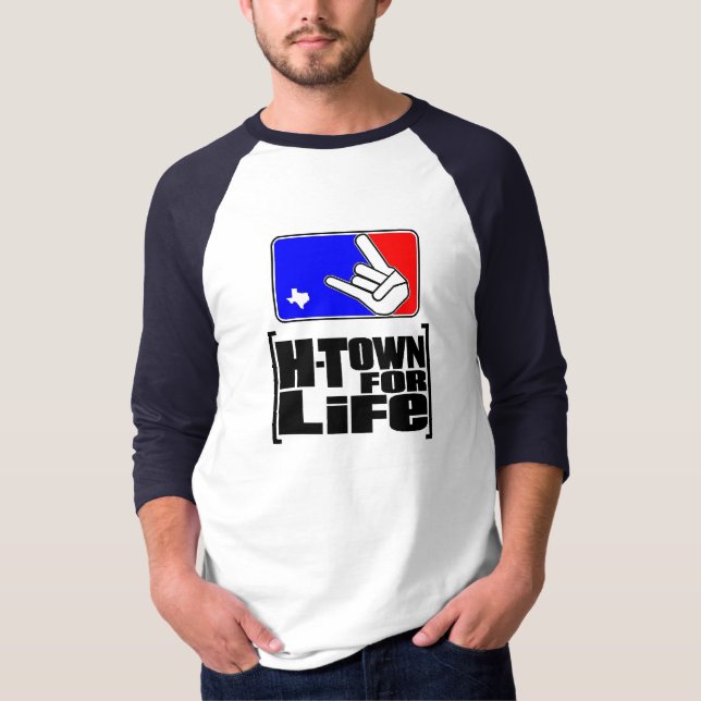 H-Town för liv Tee (Framsida)