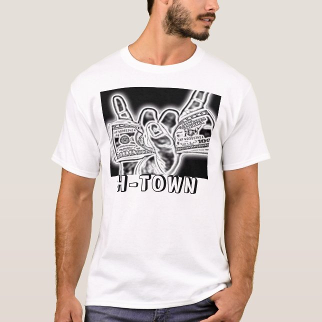 H-town H-TOWN Tee Shirt (Framsida)