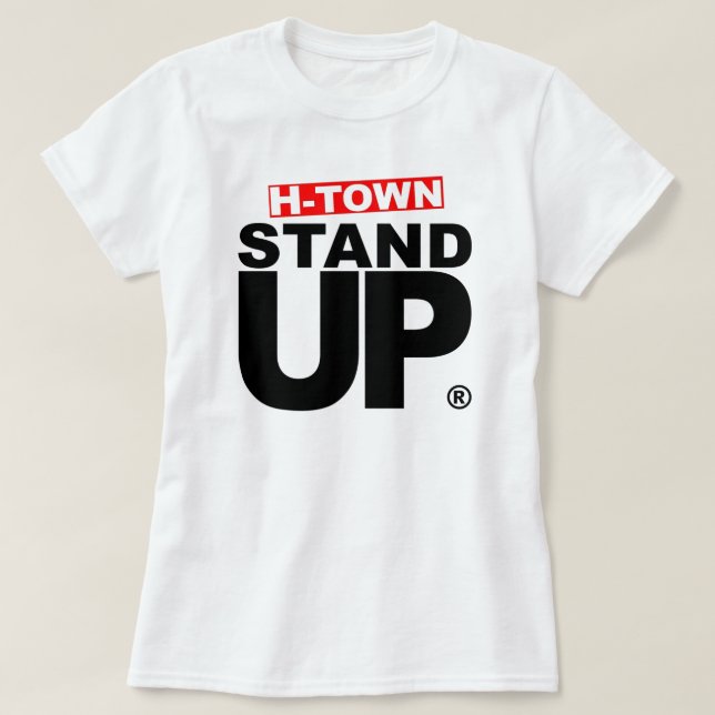 H-Town (kvinnor) T-shirt (Design framsida)