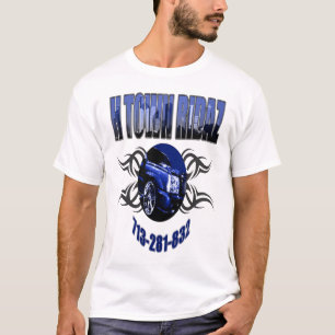 H-TOWN RIDAZ som BEKLÄR - MYCKET VARMA T-shirt