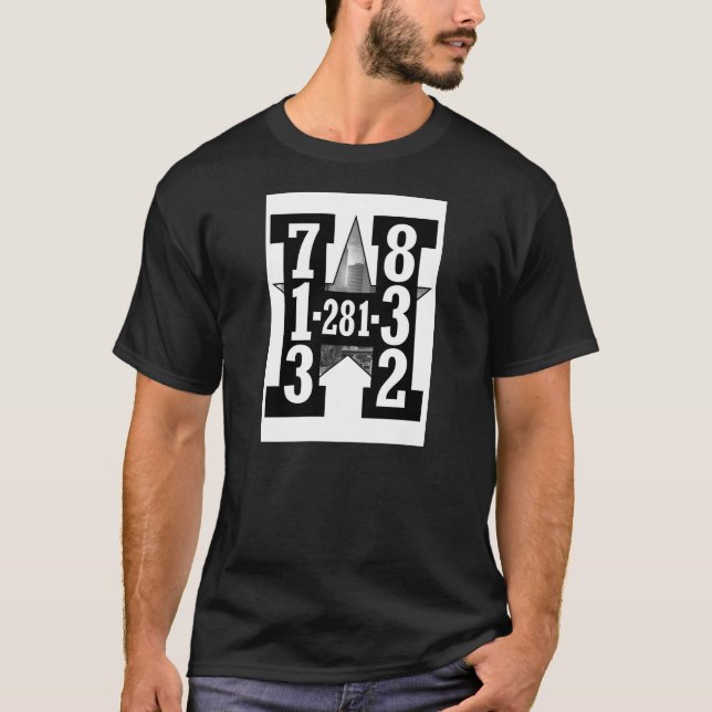 H-townriktnummer Tee Shirt (Framsida)