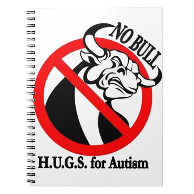 H.U.G.S. för Autism Anteckningsbok (Framsidan)