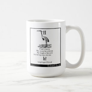 H var en heron kaffemugg