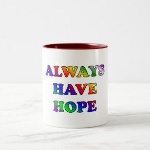 Ha alltid hopp - Mugg
