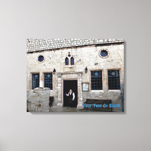 Ha-Ari Ashkenazi Shul - Tzfat Canvastryck