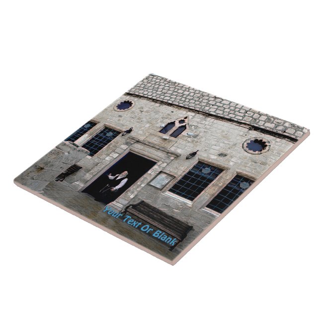 Ha-Ari Ashkenazi Shul - Tzfat Kakelplatta (Sidan)