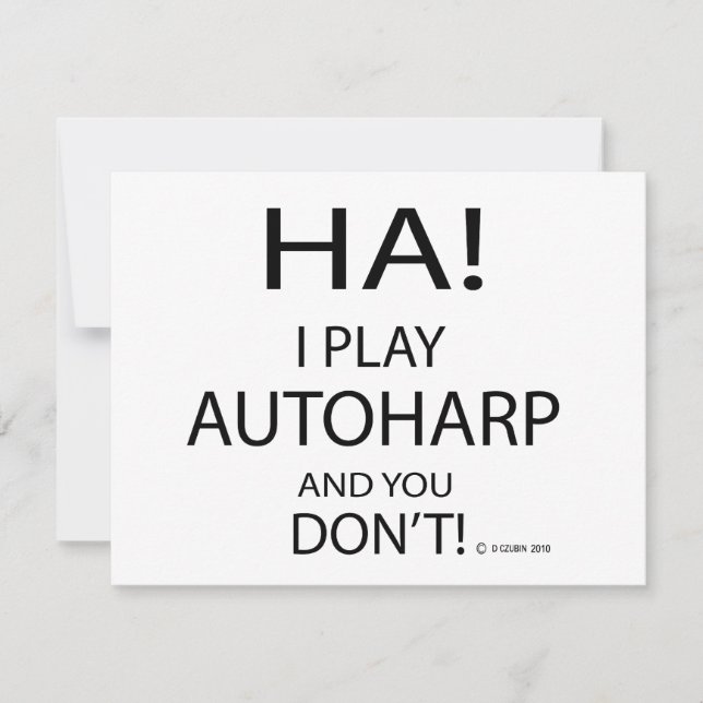 Ha Autoharp (Framsida)