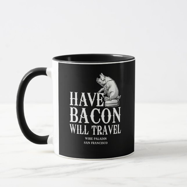 Ha bacon att ska reser mugg (Vänster)