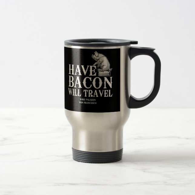 Ha Bacon Will Travel Resemugg (Höger)