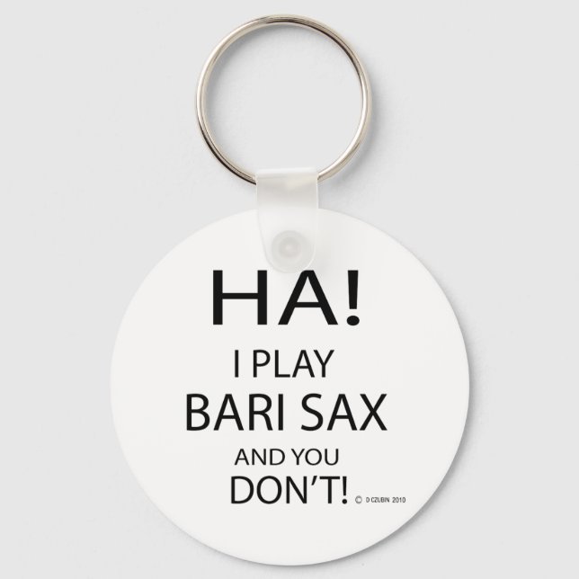 Ha Bari Sax Nyckelring (Framsida)