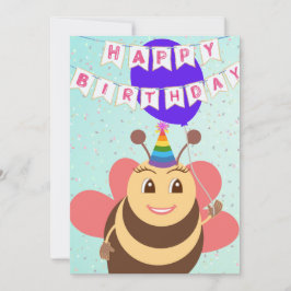 HA-BEE BIRTHDAY Card Julkort