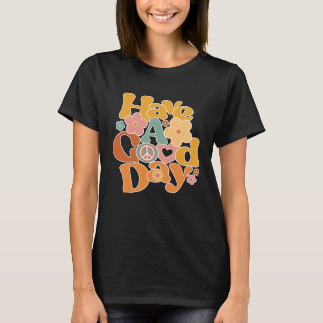 Ha Bra Dag Preppy Aesthetic Trendig T Shirt (Framsida)