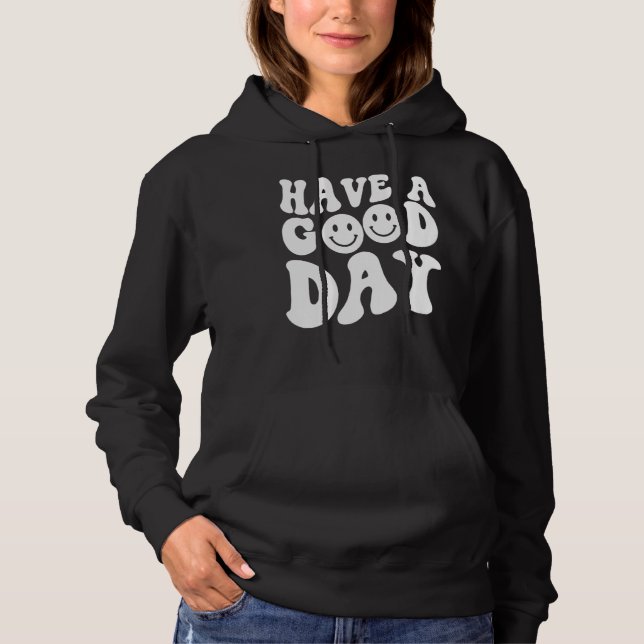 Ha Bra Day Smile Ansikte Emotion Smilde Ord o T Shirt (Framsida)