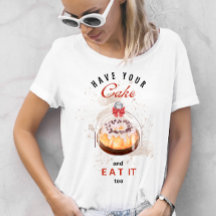 Ha Cake Roligt T-Shirt