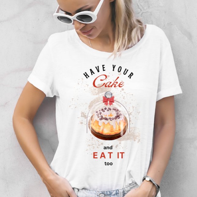 Ha Cake Roligt T-Shirt (Skapare uppladdad)