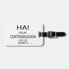 Ha Contrabassoon Bagagebricka