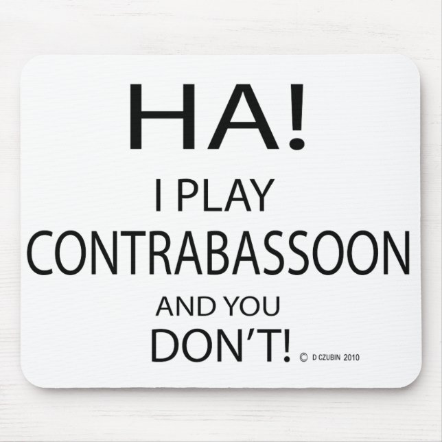 Ha Contrabassoon Musmatta (Framsidan)