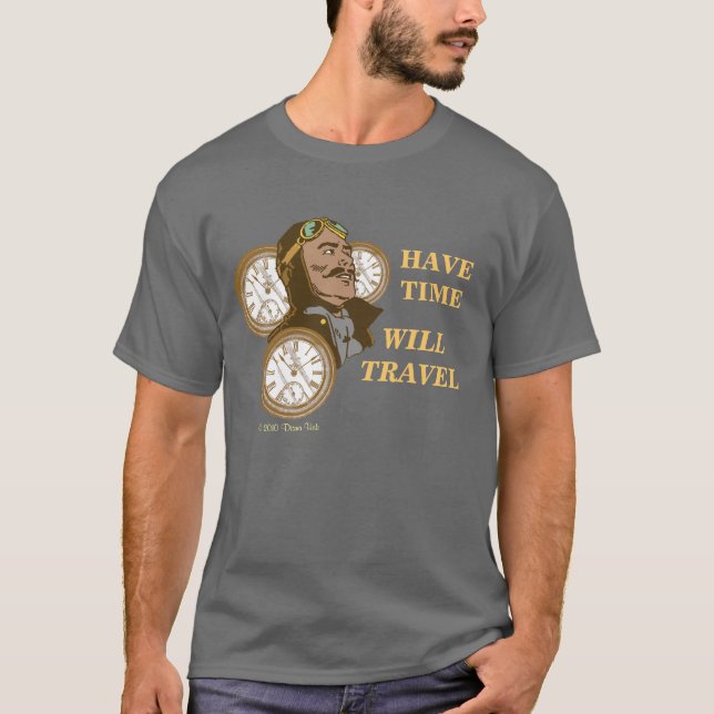 Ha den Time T-tröja T-shirt (Framsida)