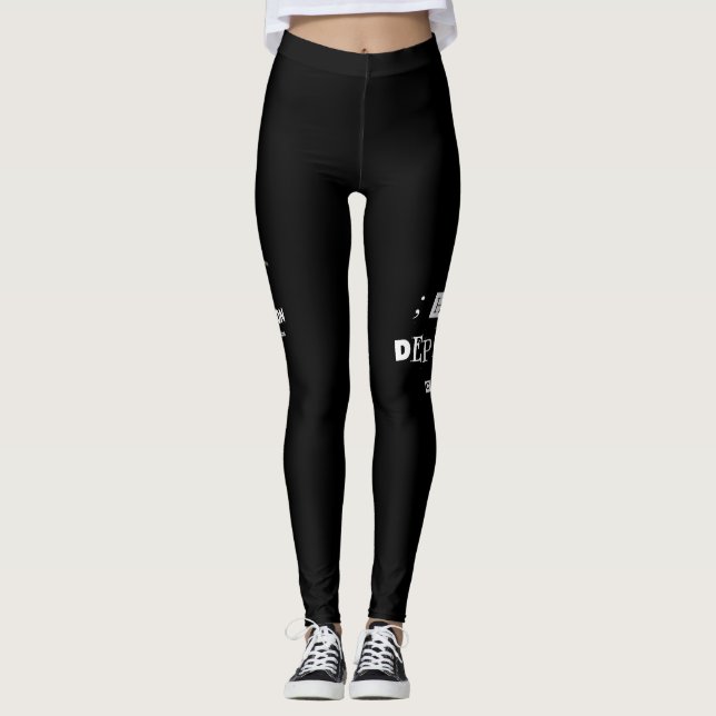 ; ha Depression_Ransom Paint Leggings (Framsida)
