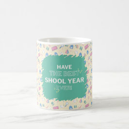 Ha det bästa skolåret någonsin Åter till skolan-mu Kaffemugg