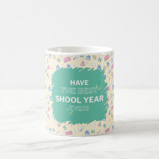 Ha det bästa skolåret någonsin Åter till skolan-mu Kaffemugg