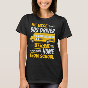 Ha det bra med Buss-chauffören i Buss T Shirt