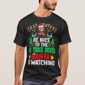 Ha det bra till jultomten i CDL-Lastbil T Shirt