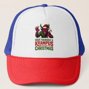 Ha dig en Krampus liten jul Krampus L Keps