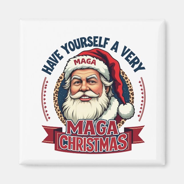 Ha dig en mycket Maga jul Trump vann  Magnet (Framsidan)
