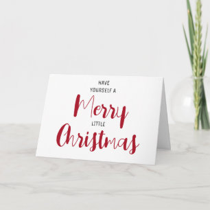Ha dig en riktigt glad jul 5" x 7" helgkort