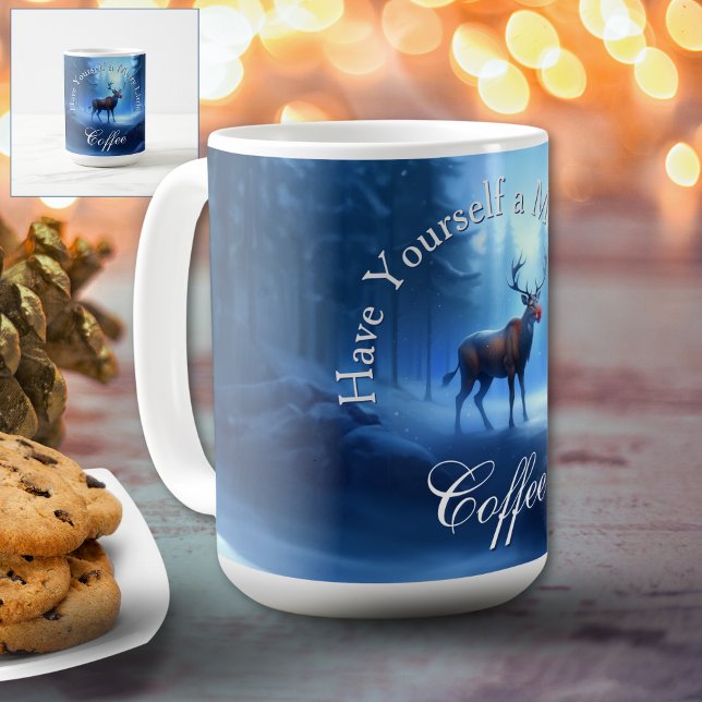 Ha dig en riktigt glad julkaffe kaffemugg (Skapare uppladdad)