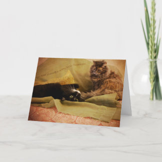 Ha dig glad lite jul helgkort