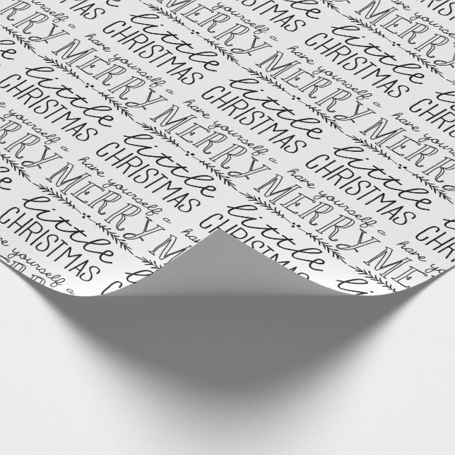 Ha dig god jul inpackning papper presentpapper (Hörn)