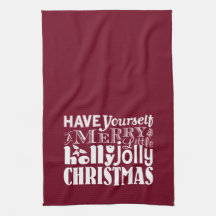 Ha dig Jolly jul för en glad lite järnek