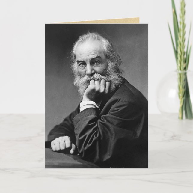 "Ha dig som är lärd den Whitman för kurserna" Kort (Framsida)