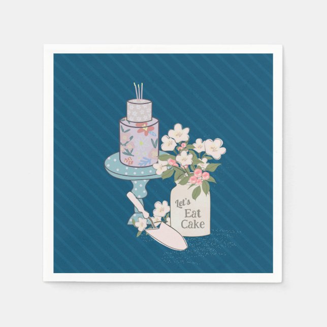 Ha din kummelfödelsedag pappersservett (Framsidan)