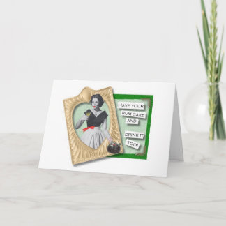 Ha din romtårta helgkort