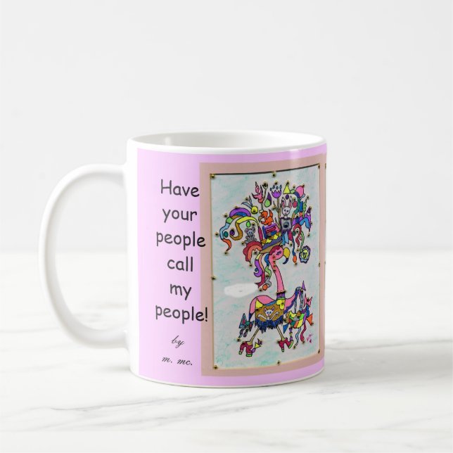 Ha ditt folk appell mitt folk! kaffemugg (Vänster)