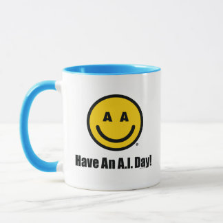 "Ha en A.I.-dag!" Officiell mugg