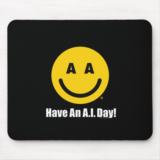 "Ha en A.I.-dag!" Officiell musmatta (Framsidan)