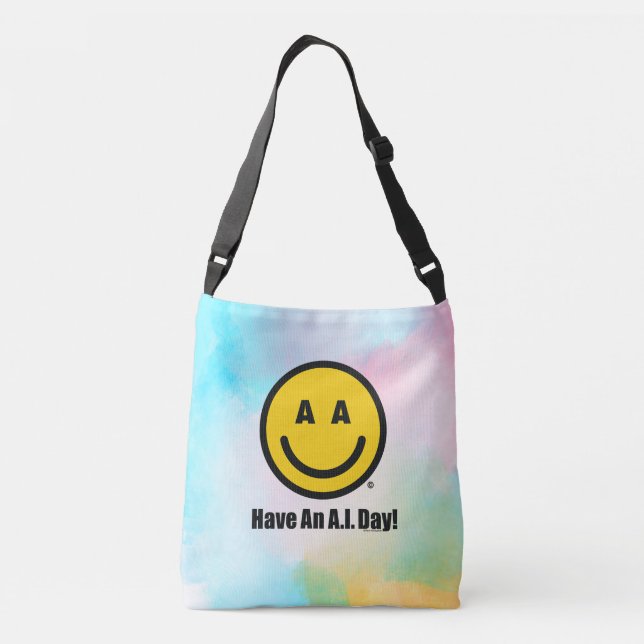 Ha en A.I.-dag! Tote-bag Axelväska (Baksida)