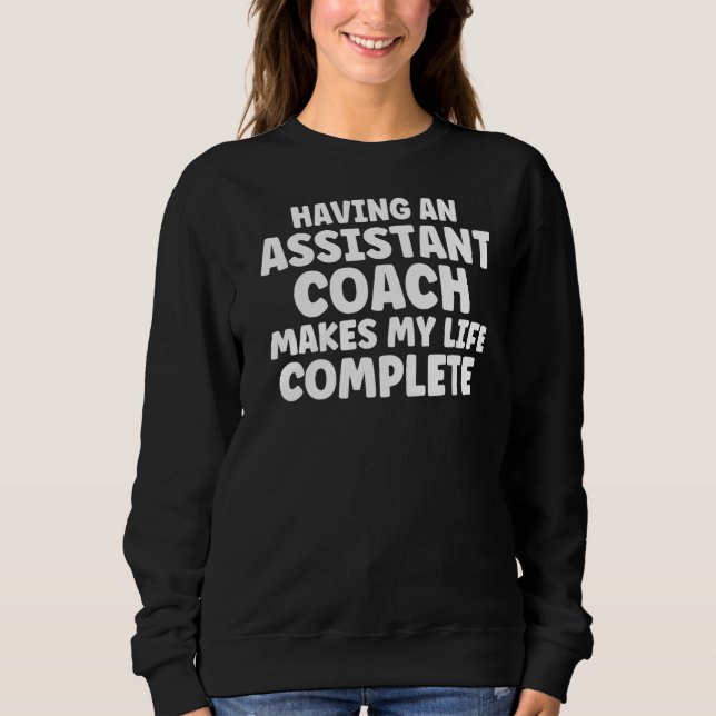 ha en assistenttränare t shirt (Framsida)