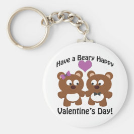 Ha en Beary Glad Alla hjärtans dag! Nyckelring