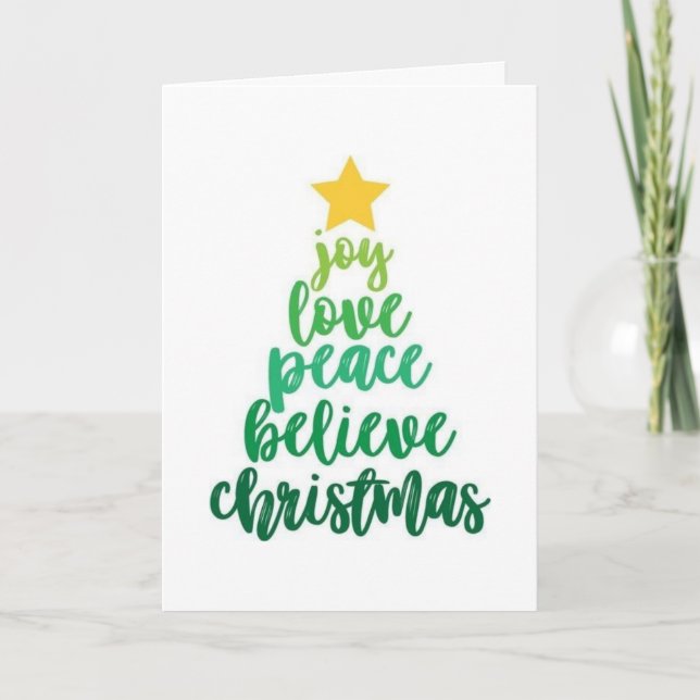 HA EN "BEAUTIFUL HELGDAG" HELGKORT (Framsida)