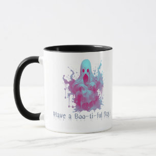 Ha en Boo-ti-ful Day Ghost Halloween Mugg