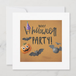 "Ha en Boo-tiful Halloween!" Inbjudningar